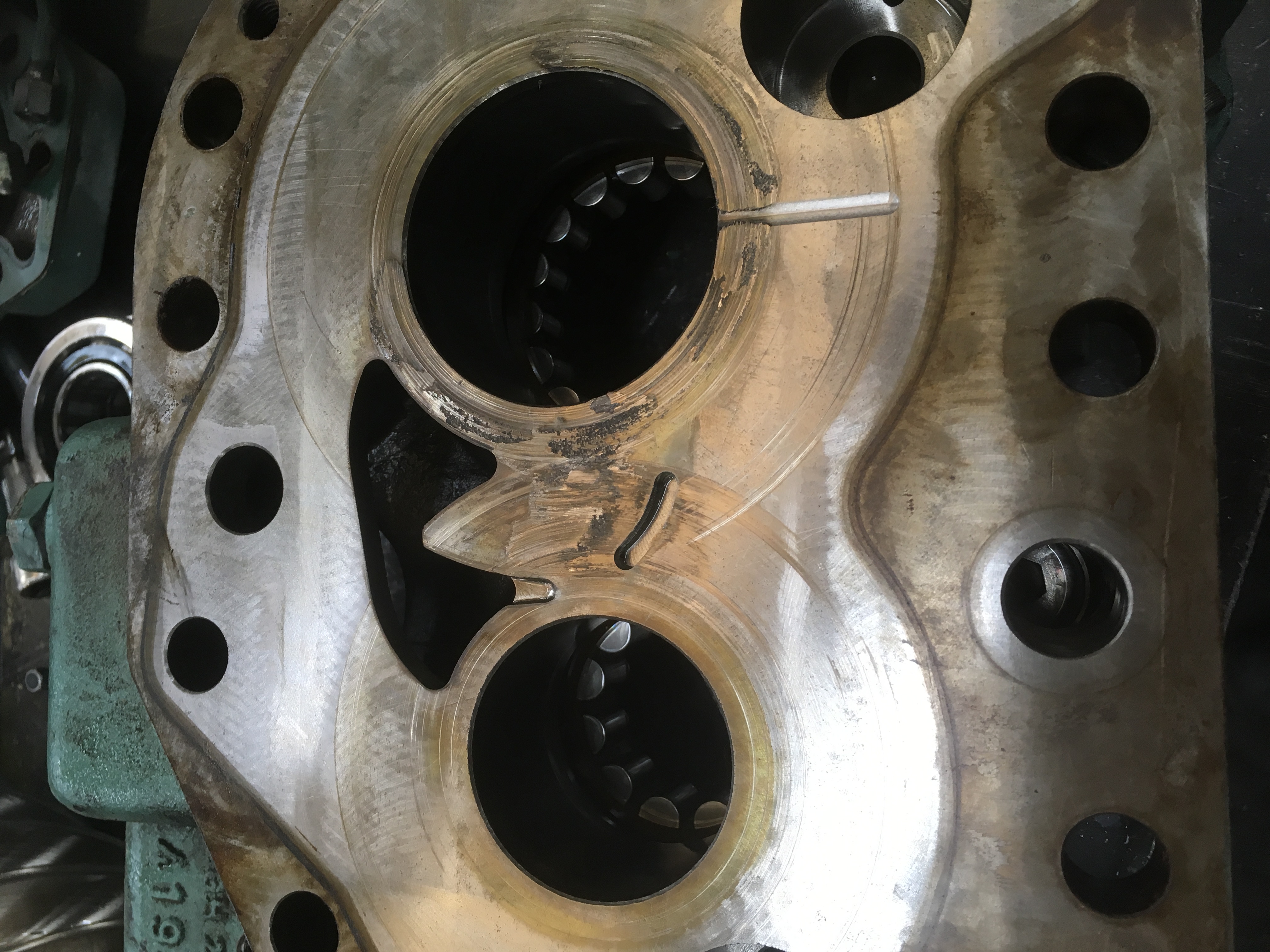 Damaged Discharge Housing